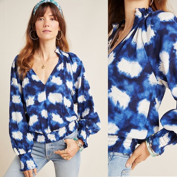 Anthropologie Tops - NEW Anthropologie Ines Peasant Blouse